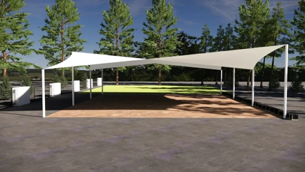 PVC Coated Tensile Structure Manufacturers in India​